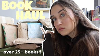 First Ever BOOK HAUL over 25 books! unboxing haul by Book Claudy 5,704 views 3 months ago 23 minutes