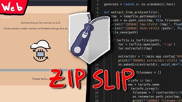 Exploit Zip Slip vulnerability in python tarfile | Slippy @ HackTheBox