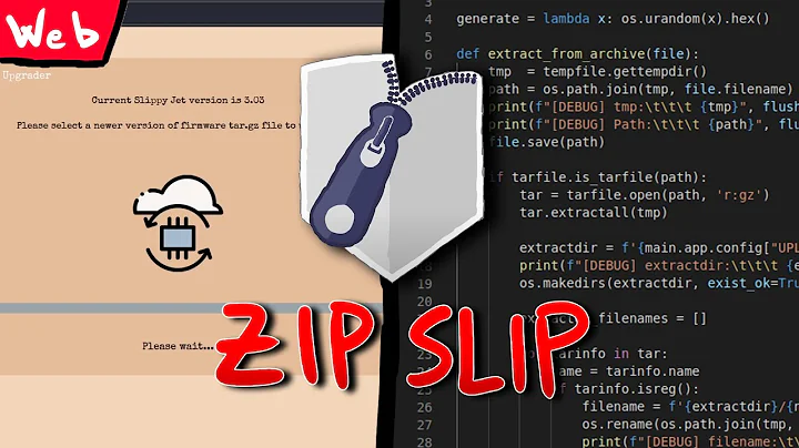 Exploit Zip Slip vulnerability in python tarfile | HackTheBox - Slippy