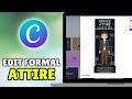 How To Make &amp; Edit Formal Attire In Canva Using Phone (2026) – Full Guide