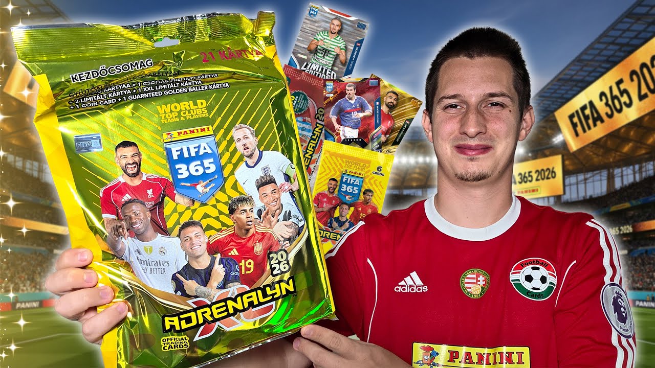 Panini Adrenalyn XL FIFA 365 2026 | Mega Kezdőcsomag