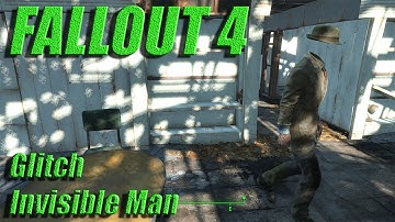Fallout 4 - Glitch - Headless Settler - Invisible Man