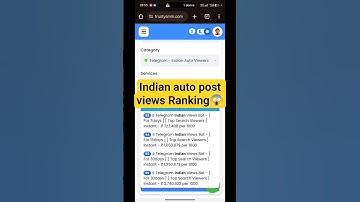 Buy telegram indian auto post views | cheapest smm panel for telegram #telegramgrowth #telegramviews