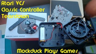 How to Break a Classic (Classic Controller Teardown) - The new Atari VCS - Mockduck Plays Games