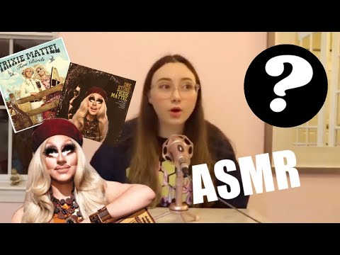 ASMR UNBOXING Trixie Mattel Pink Vinyl of Two Birds One Stone