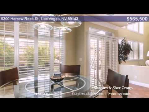 9300 Harrow Rock St, Las Vegas, NV home video tour