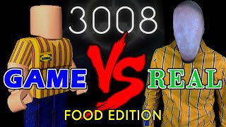 SCP 3008 ROBLOX GAME VS REAL LIFE (FOOD EDITION) | INFINITE IKEA