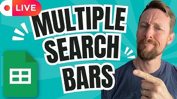 Google Sheets - Use Multiple Search Terms in Dynamic Search Bar