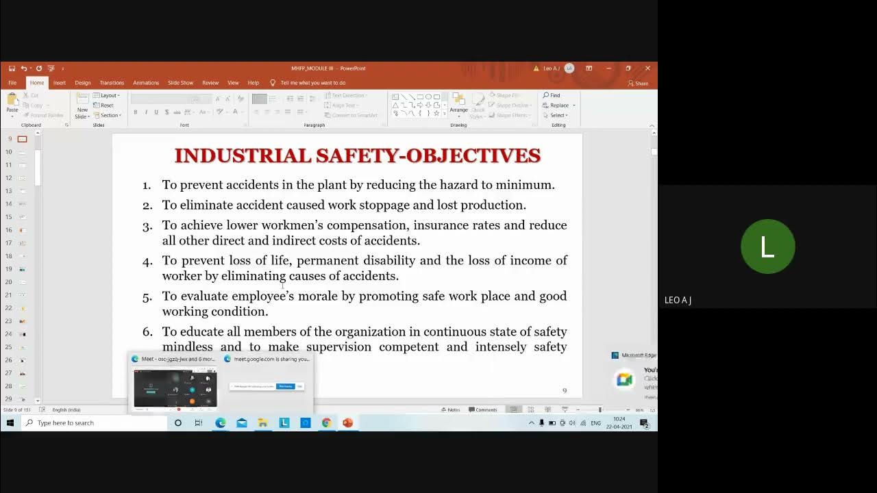 MHFPKTUME476 Material handling and facilities planning module 3industrial safety YouTube
