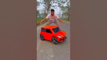 Amar Home Made RC BMW Car Lol 😜