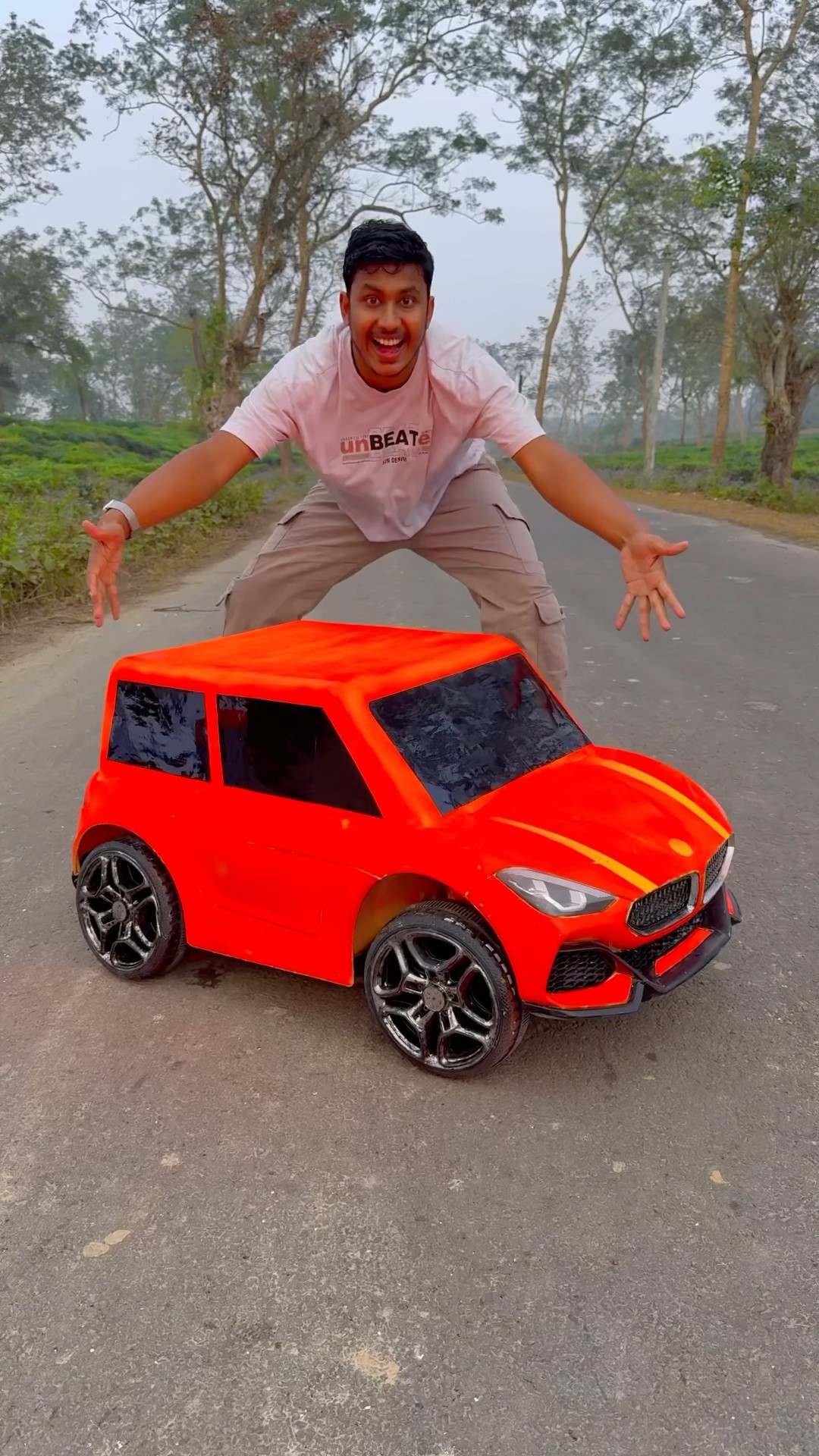 Amar Home Made RC BMW Car Lol ?