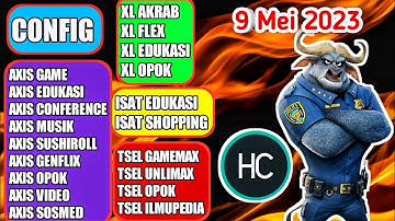 UPDATE! CONFIG HTTP CUSTOM || Axis game, sushiroll,Edukasi, xl, Indosat,telkomsel [9 Mei 2023]