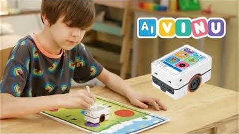 AI VINU: The World’s First Unplugged LCD Coding Robot