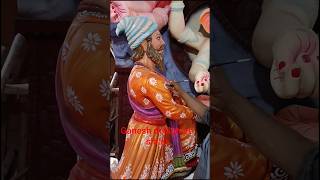 Sibaji Painting With Ganesh Murti Making