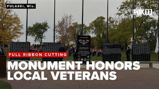 Pulaski Area Veterans Monument celebrates hundreds of local servicemembers