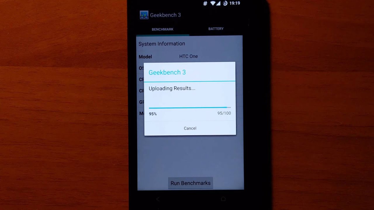 HTC One (M7) - crDroid (Android 6.0.1 Marshmallow) - Geekbench 3 Test