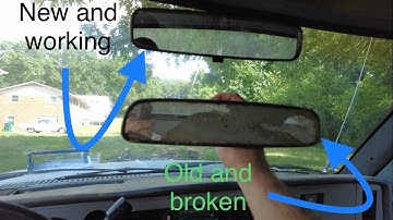 S10 rear view mirror replacement