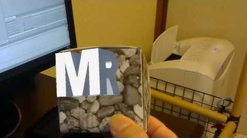 Cuboid Marker Recognition with HoloLens and Vuforia