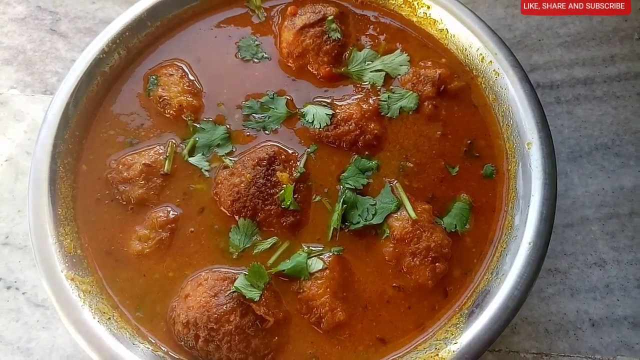 Raw Papaya Kofta Curry Recipe in Hindi Kachhe Papita ka Kofta Recipe