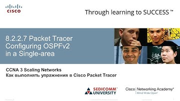 Курс Молодого Бойца Часть 3 2020 CCNA 3 SN 8.2.2.7 Packet Tracer - Настройка протокола OSPFv2