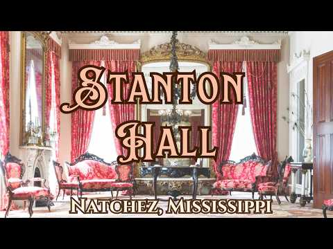 STANTON HALL HOUSE TOUR | 1857 Greek Revival Southern Plantation Home | Natchez, Mississippi