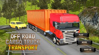 Offroad Cargo Truck Transport - Container Transport Truck Driving Game