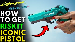 How To Get NEW ICONIC Pistol RISKIT In Cyberpunk 2077 Phantom Liberty (Location & Guide)