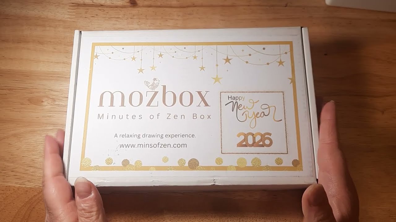 Spoiler alert! Unboxing my Minutes of Zen January 2026 MoZBox