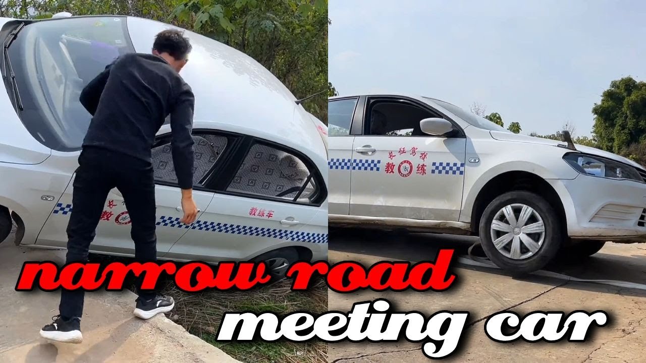 Navigating Narrow Roads: Overcoming Obstacles with Skill#11