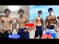 ガリガリの二人組が三年間本気で筋トレした結果　#shorts