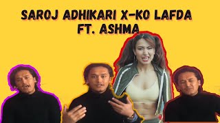 Cartoon Crewz - Saroj Adhikari X- ko lafda Ft.Aashma- Comedy video 2021