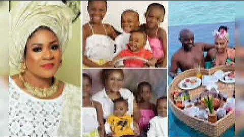 Mercy Aigbe used val trip with Adekaz to pepper 1st wife who chose to celebrate her 4 k!ds.