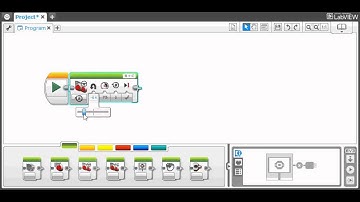 Video #5: How to make a full circle with the EV3 robot (screen recorder version)