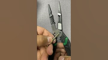 #electrician #plumber #high performance utility tool #multi-purpose wire stripper