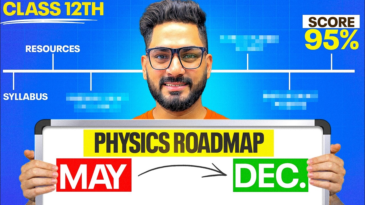 Roadmap to Score 95+ in Class 12 Physics Boards 2027 | Sunil Jangra Sir ...