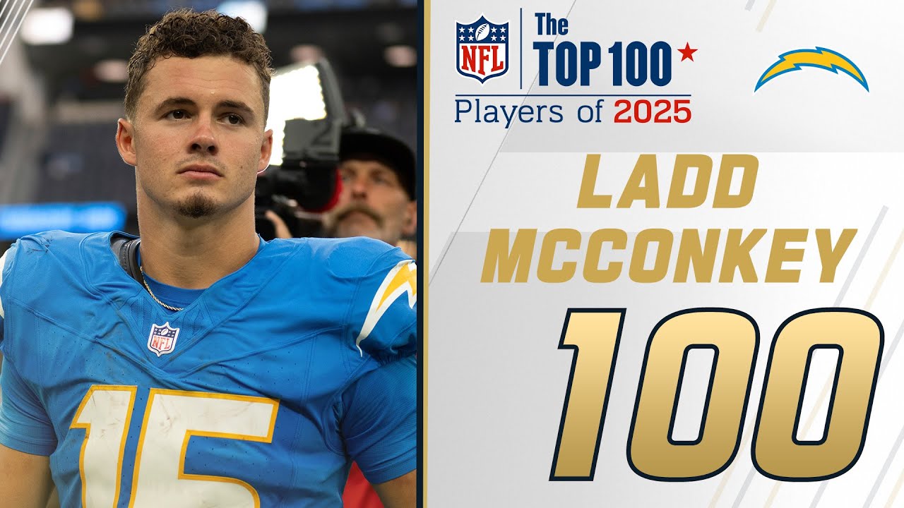 100: Ladd McConkey (WR, Chargers) | Top 100 Players of 2025