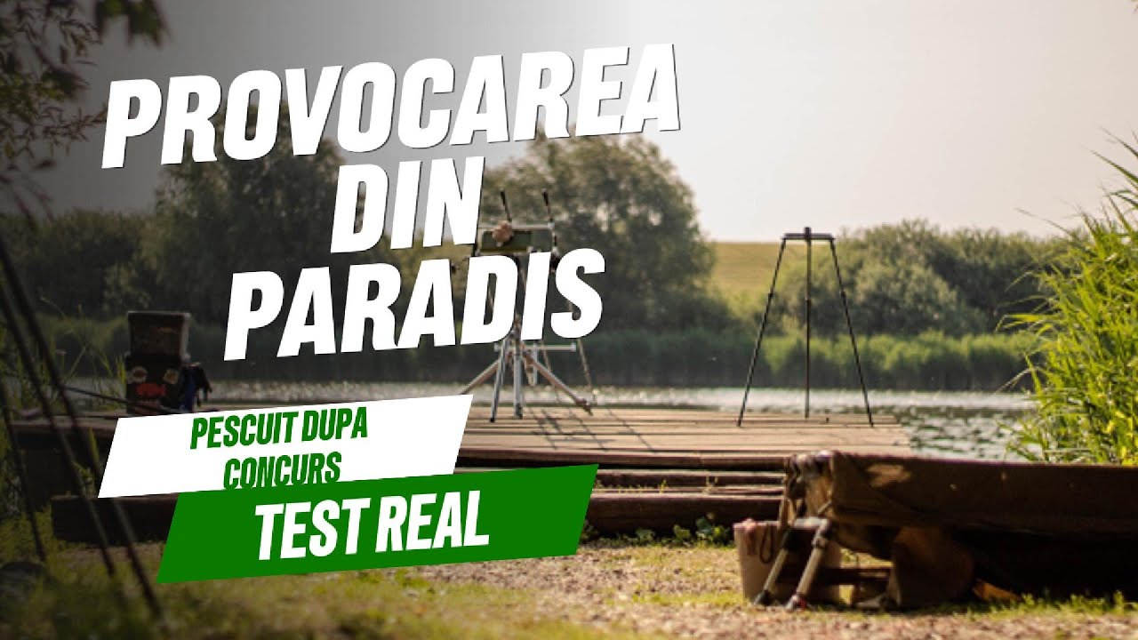 🎣 Se poate prinde crapi dupa un concurs? Pescuit in Paradisul Crapilor Diosig