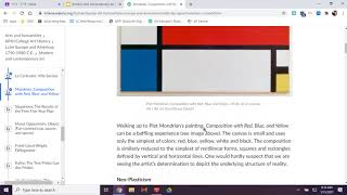 Mondrian, Composition with Red, Blue and Yellow Discussion Mondrian Composition With Red Blue And Yellow Discussion