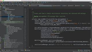 10- Android Kotlin Twitter App:    Firebase Cloud Messaging