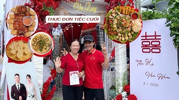 Ngon và đẹp mắt với menu tiệc cưới 6 món hấp dẫn đãi tại Cần Đước Long An