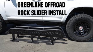 Greenlane Offroad Rock Slider Install | 4Runner KDSS