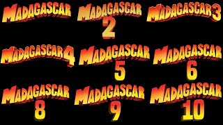 Todas Las Películas De Madagascar Desde Madagascar 1 A Madagascar 10