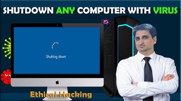 How to shutdown any system with the help of Virus. || How to make computer virus