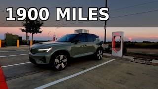 1900 Miles in a Volvo XC40 Recharge | Real Family EV Road Trip screenshot 4