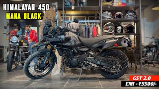 Royal Enfield Himalayan 450 Mana Black Review | GST 2.0 - On Road Price 😱