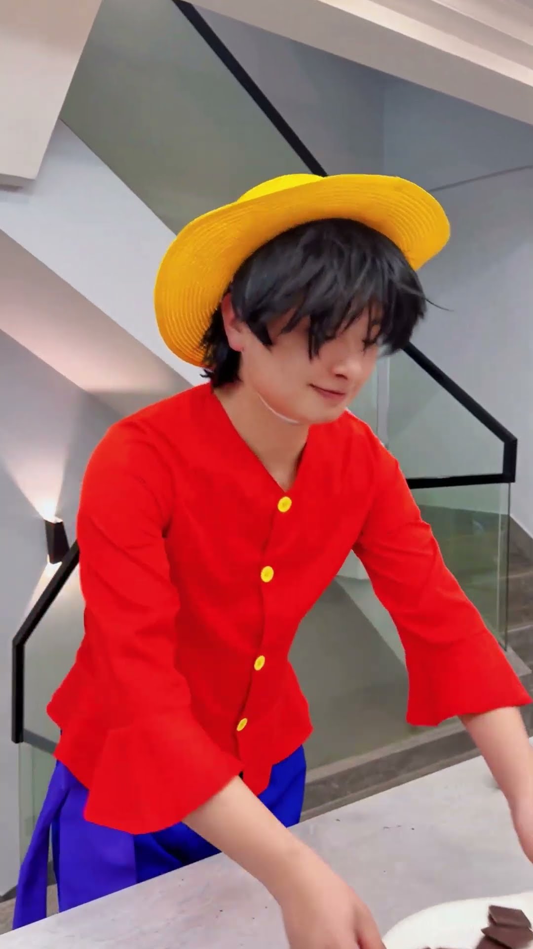 融化后的巧克力真的很难吃#海贼王#路飞