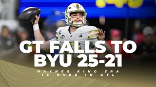 Instant Reaction: Georgia Tech Loses 25-21 to BYU in Pop Tarts Bowl