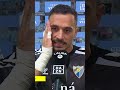 "Se nos queda mal cuerpo, tenemos muchas ganar de darle la victoria a nuestra gente" #LALIGAenDAZN⚽️