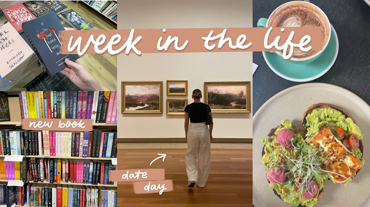 [weekly vlog] shopping, mini haul, recent reads & work dates!