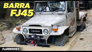 Wild Toyota Landcruiser FJ45 with Ford Barra Power